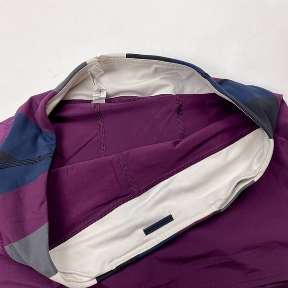 Lululemon Run Pace Setter Skirt Plum Women 10 Lined Pocket‎ Luxtreme Swift - Picture 7 of 15